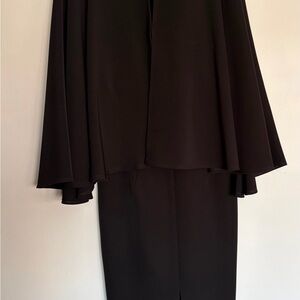 Sara Battaglia Black Dress